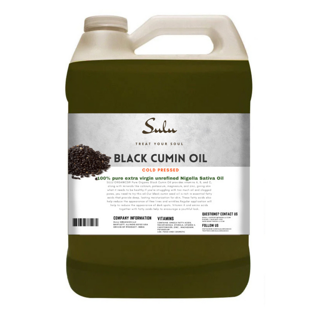 1 gallon 100% Pure Extra Virgin Unrefined Black Cumin Oil – SULU ORGANICS®