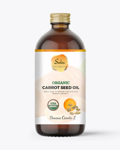 Carrot Seed Oil- USDA Organic Cold Pressed Unrefined