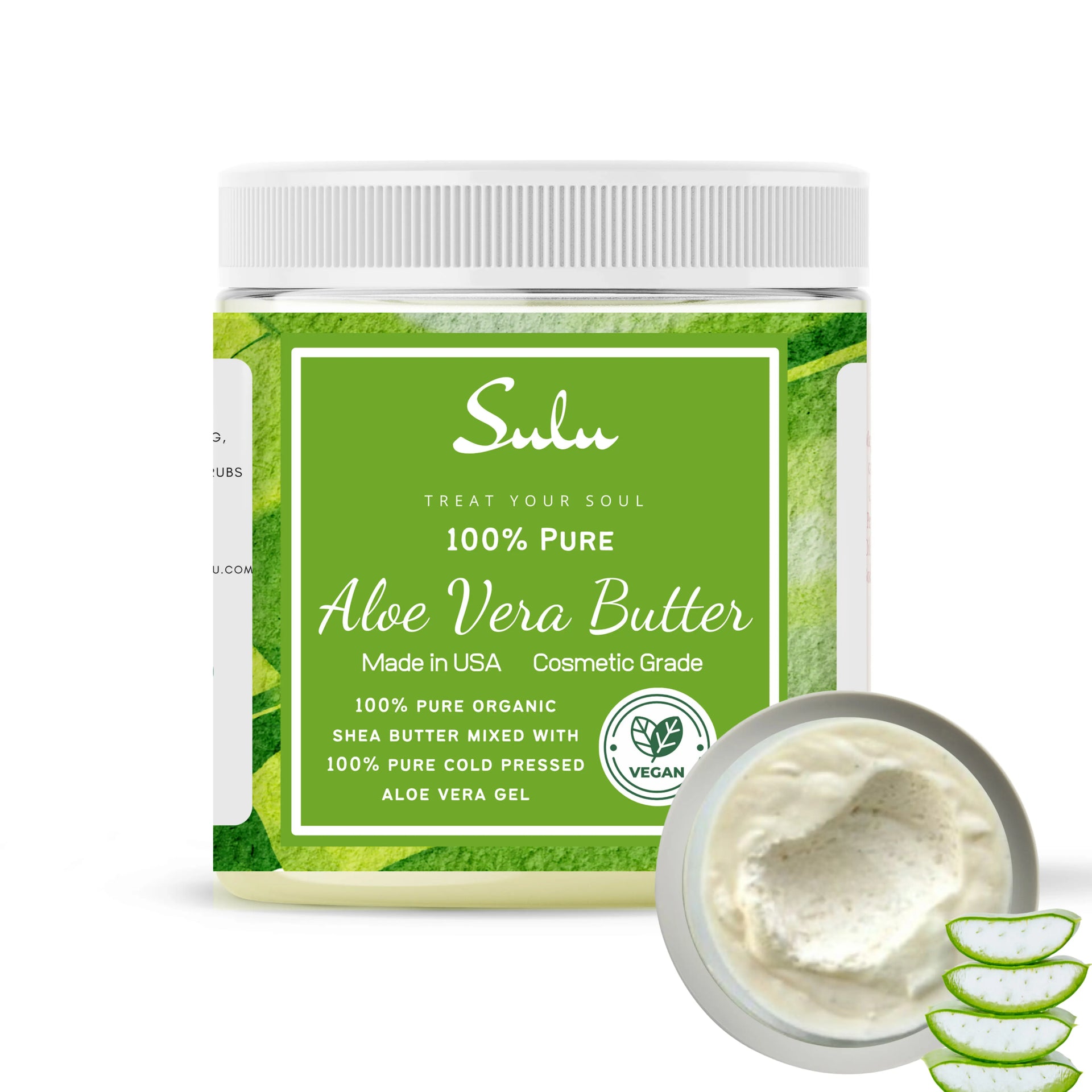 Aloe Vera Butter- Cold Pressed Unrefined