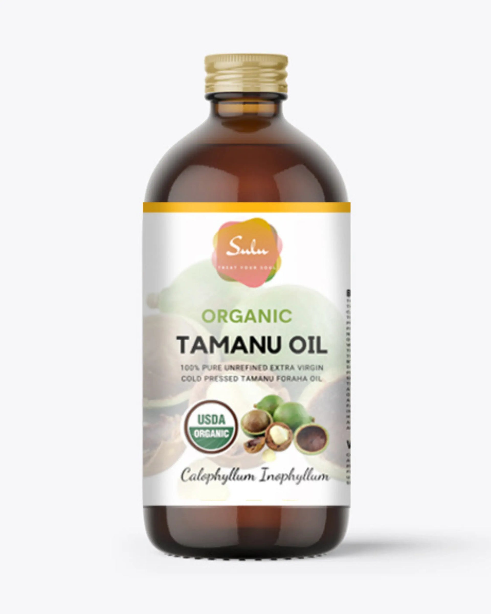 F【2個セットでお買い得×100ml】タマヌオイル／USDAオーガニック Tamanu Oil- USDA Organic Extra Virgin Unrefined Cold Pressed