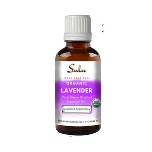 Lavender Essential Oil- USDA Organic 100% Pure Steam Distilled