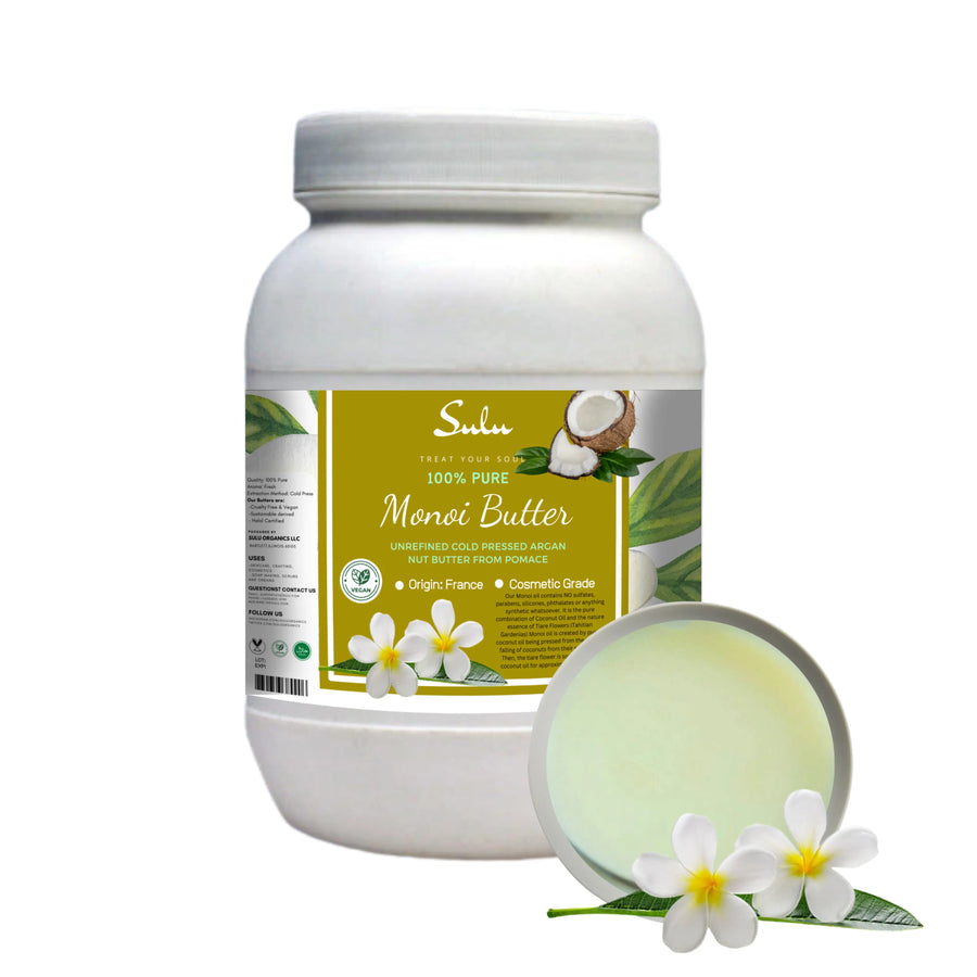 Pure  Tahitian Monoi Butter butter all natural Gardenia Flower Scent