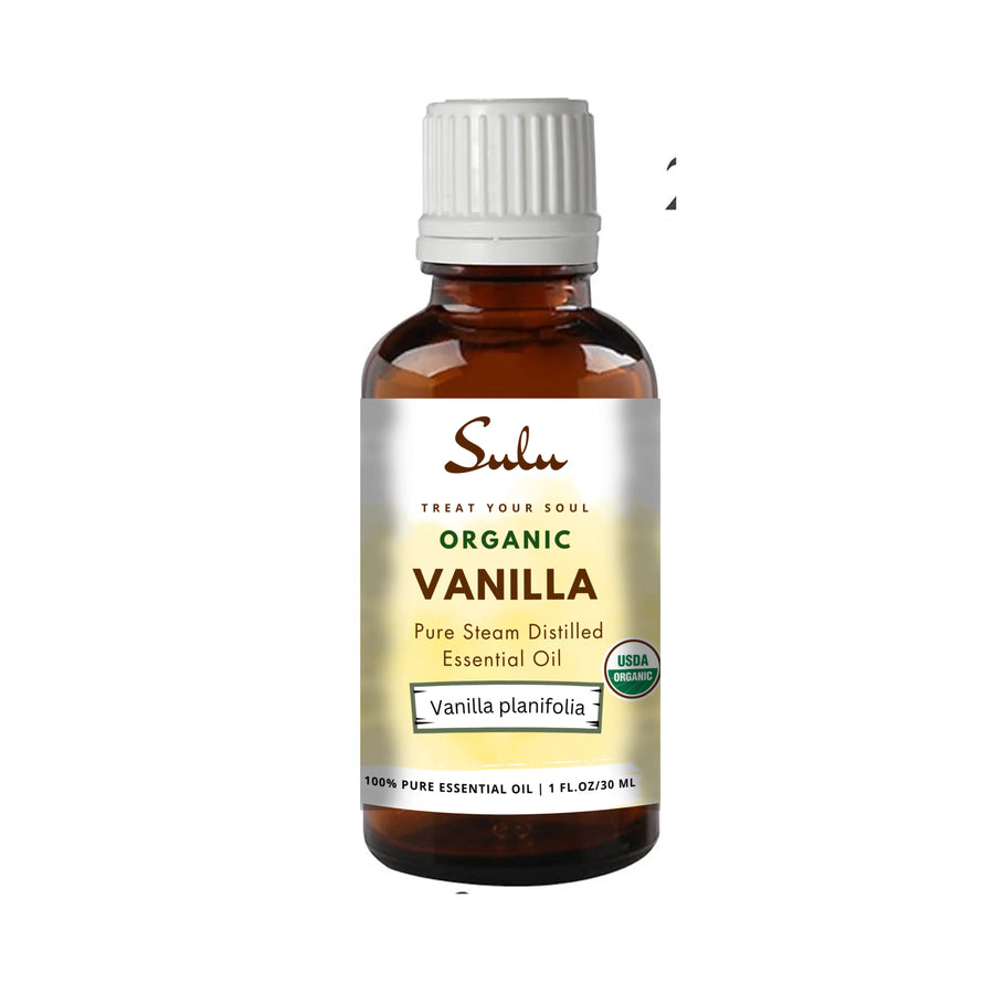 Organic Vanilla Essential Oil 100% Pure and Natural