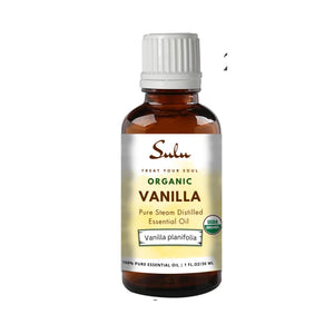 Organic Vanilla Essential Oil 100% Pure and Natural