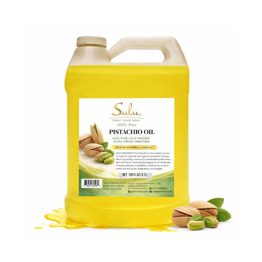 1 Gallon 100% pure  Pistachio oil- Unrefined Cold Pressed Natural