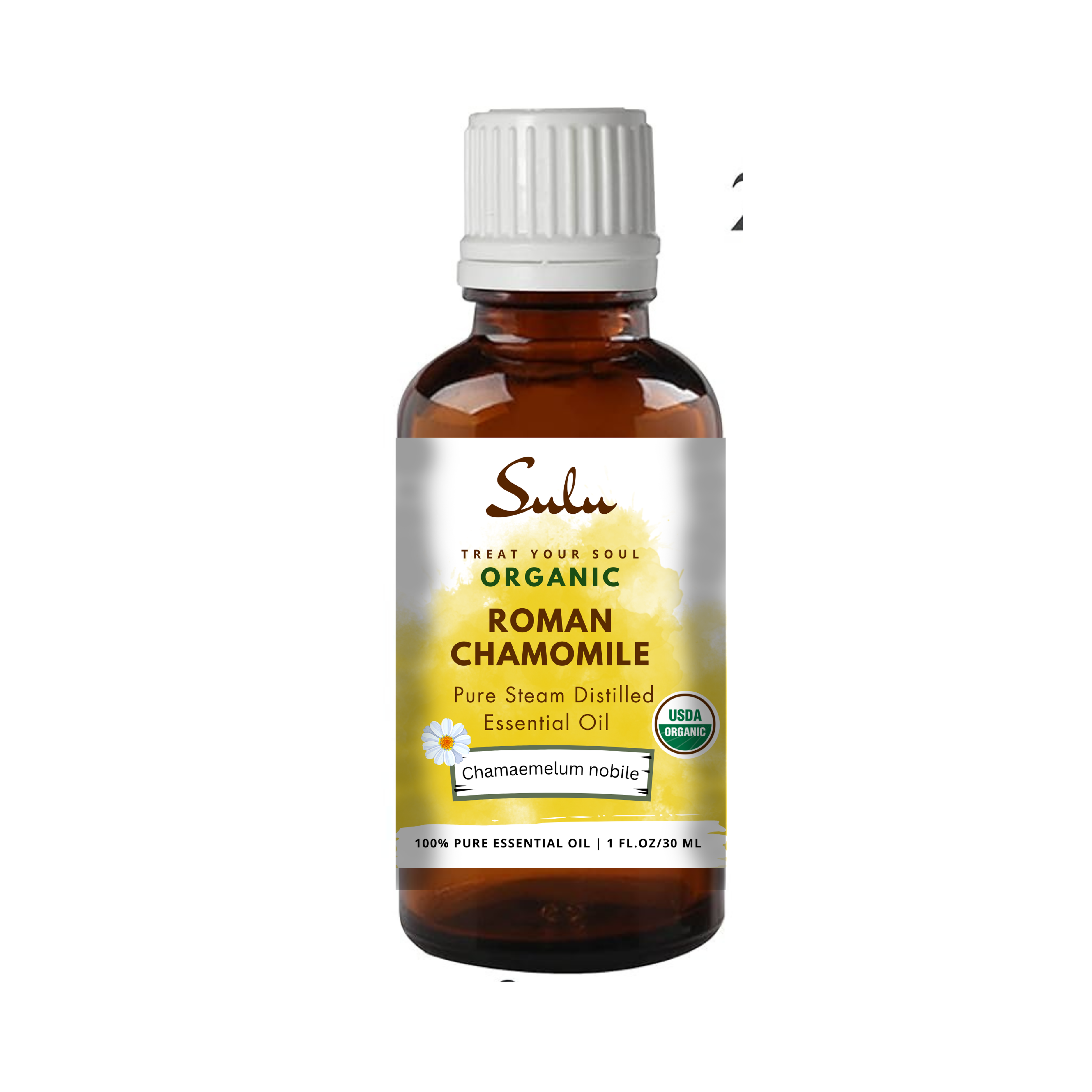 US Organic Chamomile Essential Oil (German), 100% Pure Certified