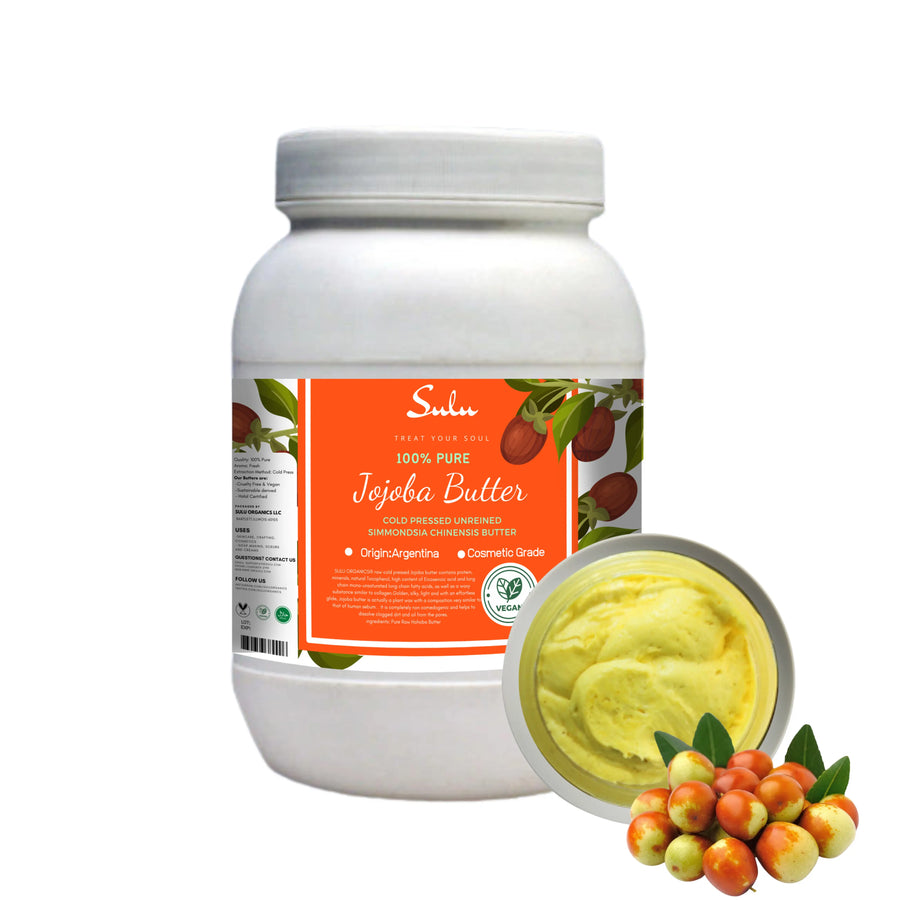 Pure  Unrefined Cold Pressed Golden Jojoba butter