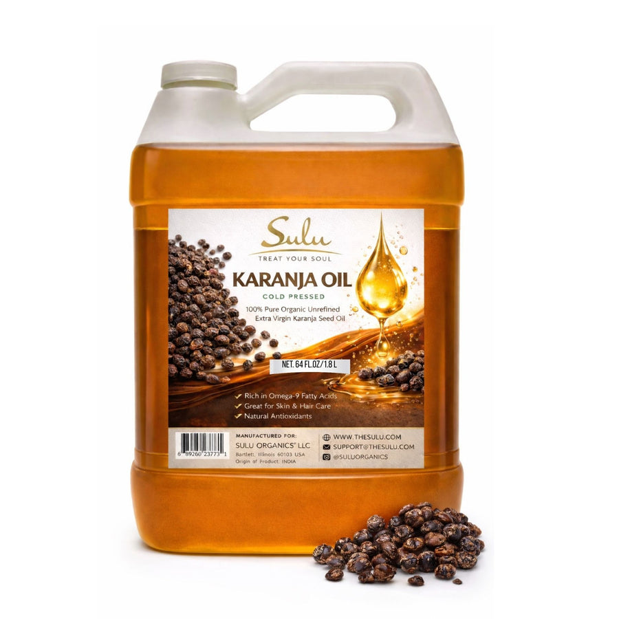 Karanja oil-Pure Cold Pressed Unrefined Virgin -64 fl.oz