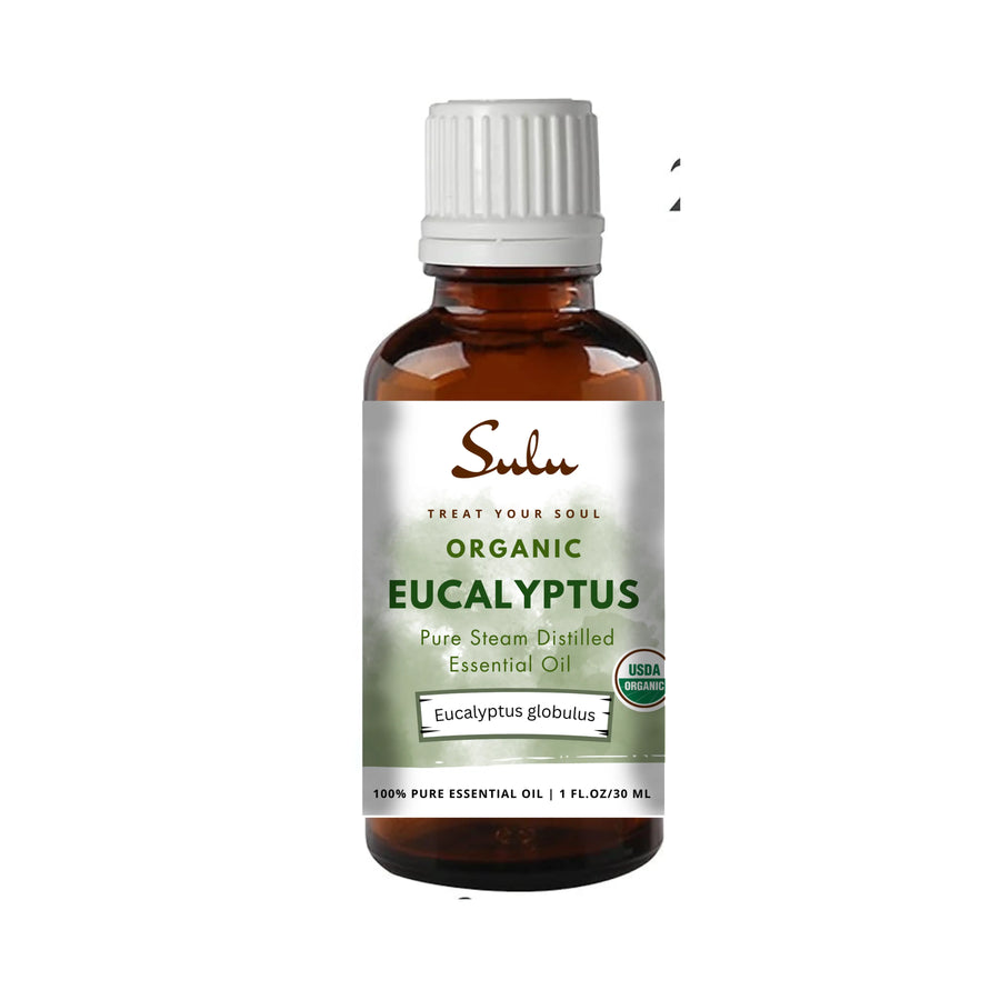Organic Eucalyptus Essential Oil 100% Pure and Natural Organic
