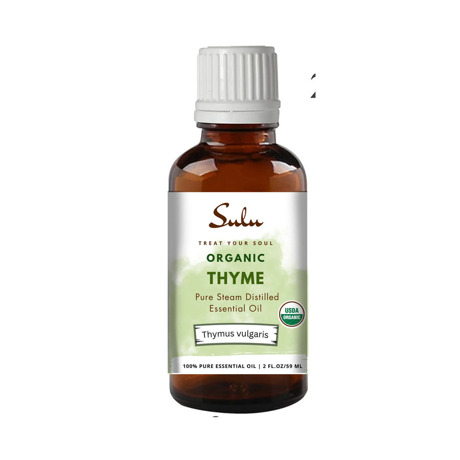100% Pure and Natural Organic Thyme Essential Oil