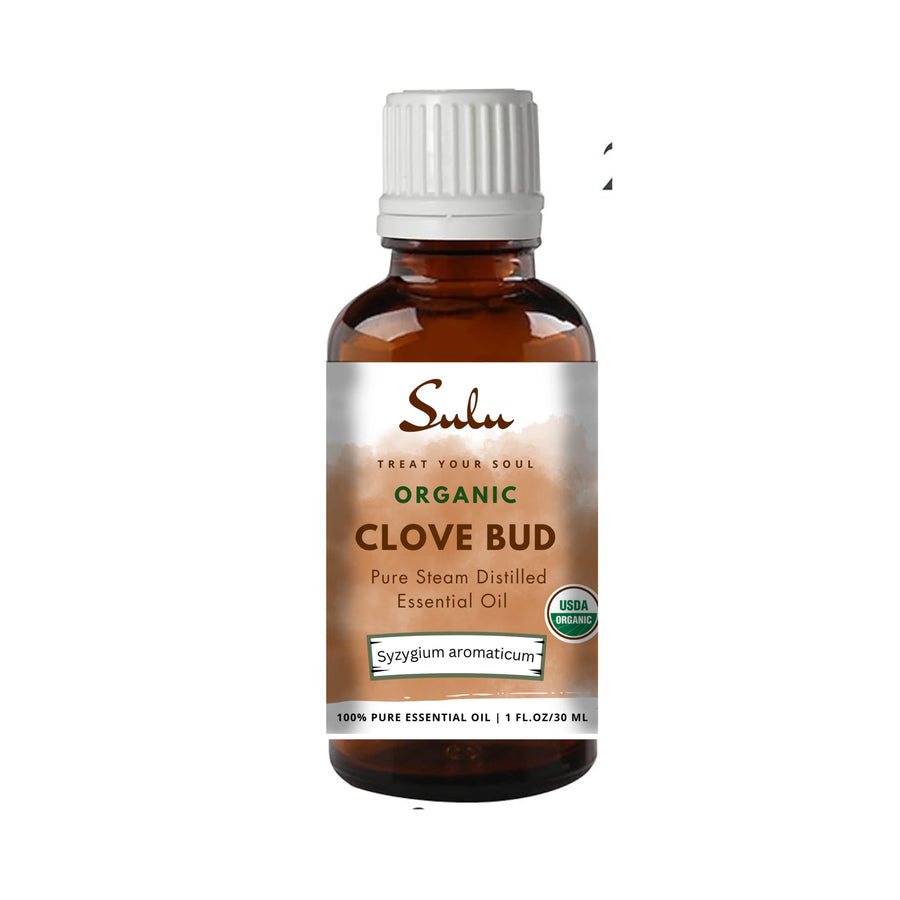 100% Pure and Natural USDA Organic Clove Bud Essential Oil