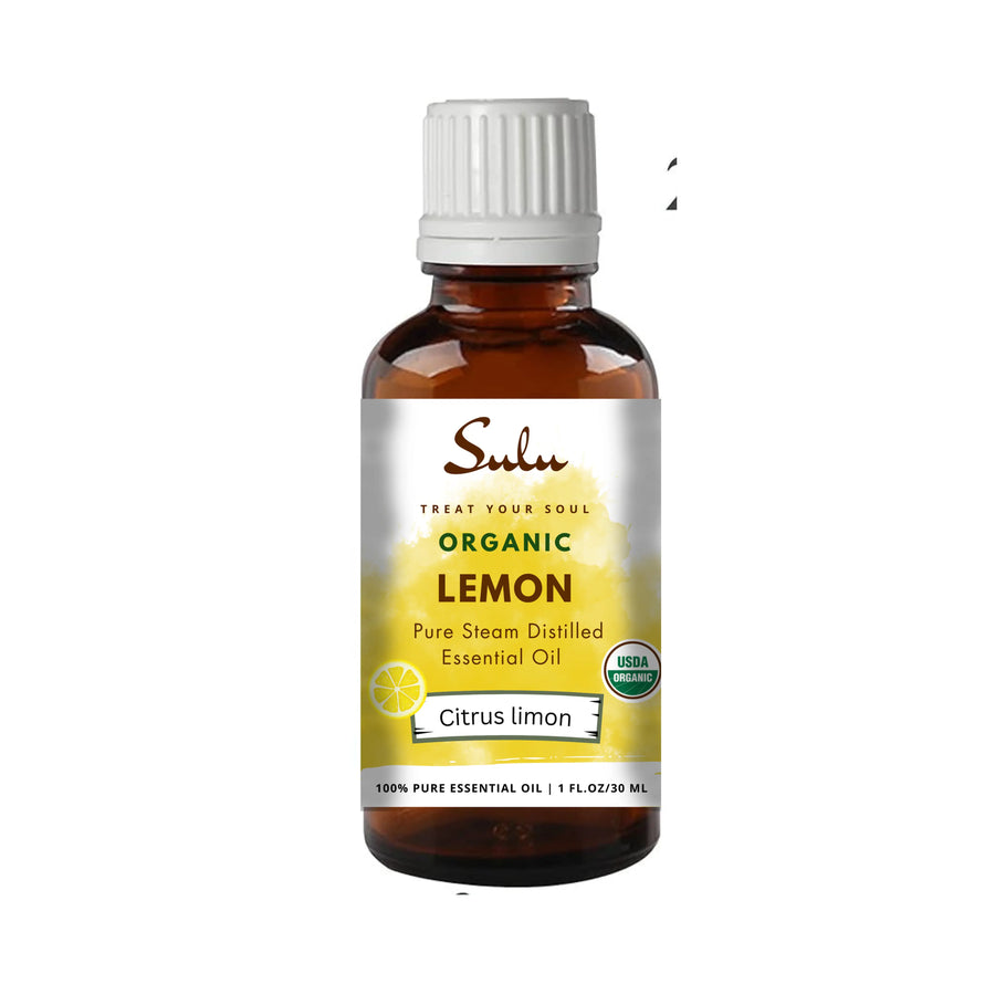 Organic Lemon Essential Oil 100% Pure and Natural Organic