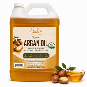 1 Gallon Moroccan Argan Oil- 100% Pure Organic Cold pressed Virgin Unrefined