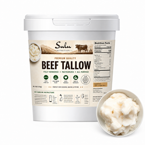 4 LBS Pure  Fully Rendered Beef Tallow