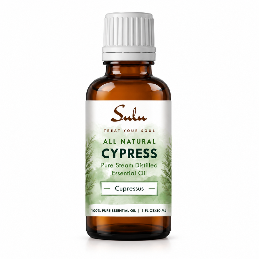 100% Pure Steam Distilled Therapeutic Grade Cypress Essential Oil