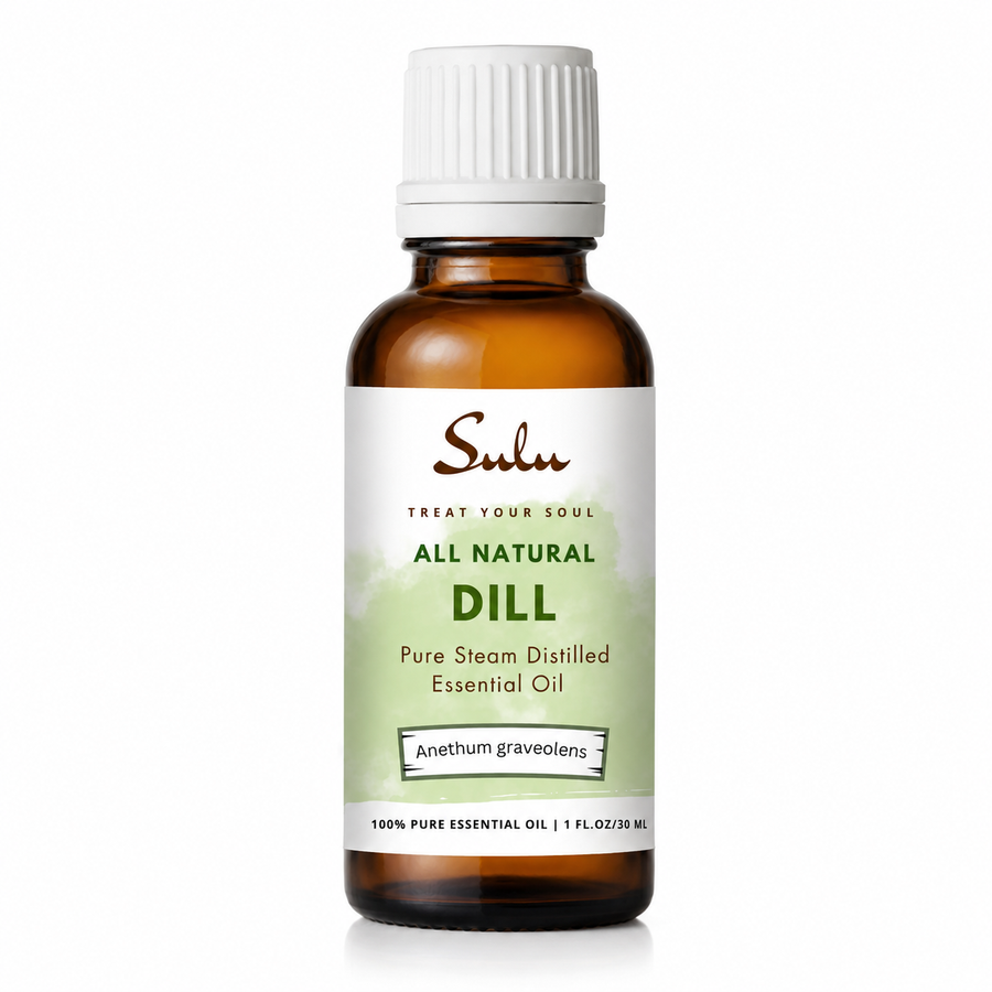 100% Pure Steam Distilled Therapeutic Grade Dill Essential Oil