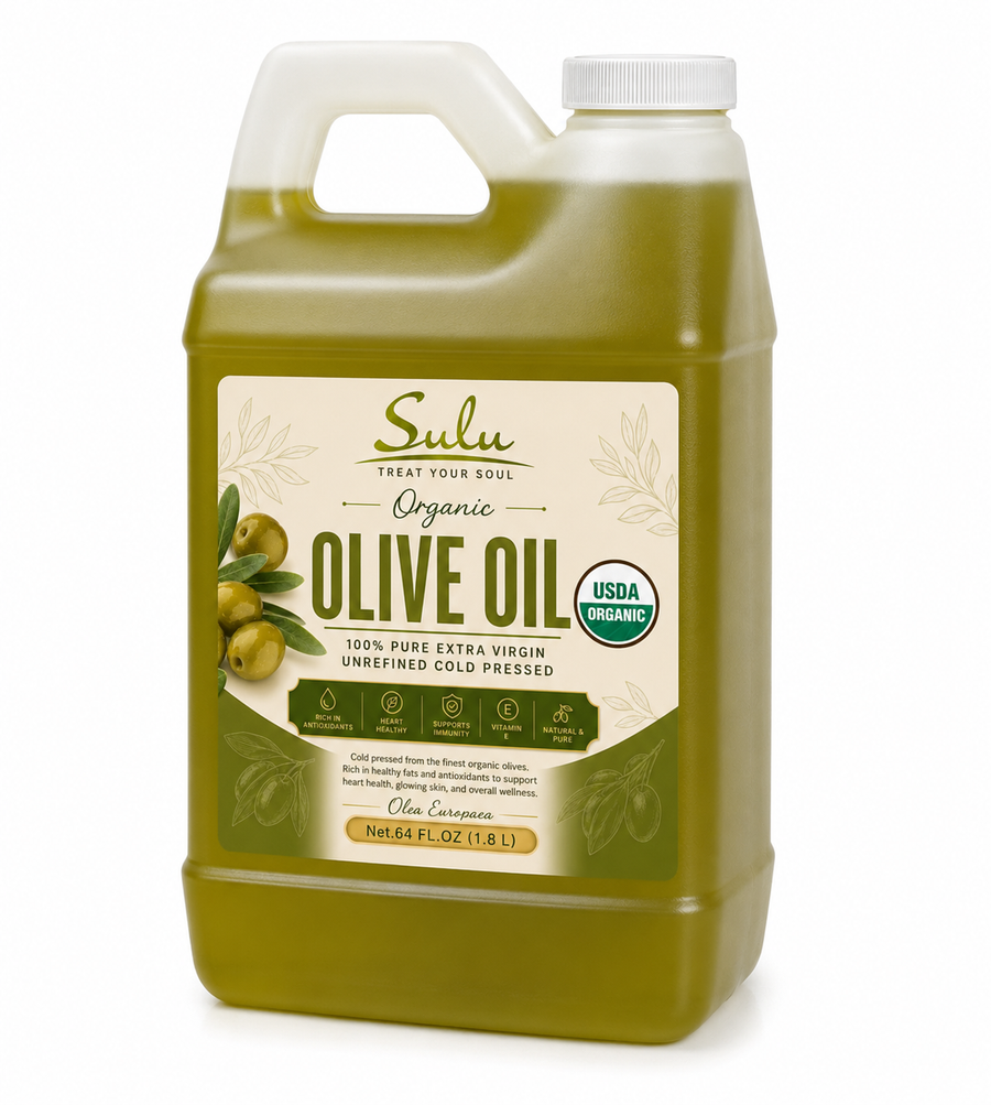 Organic Olive Oil Extra Virgin Cold Pressed Unrefined-4 Lbs/64 Fl.Oz