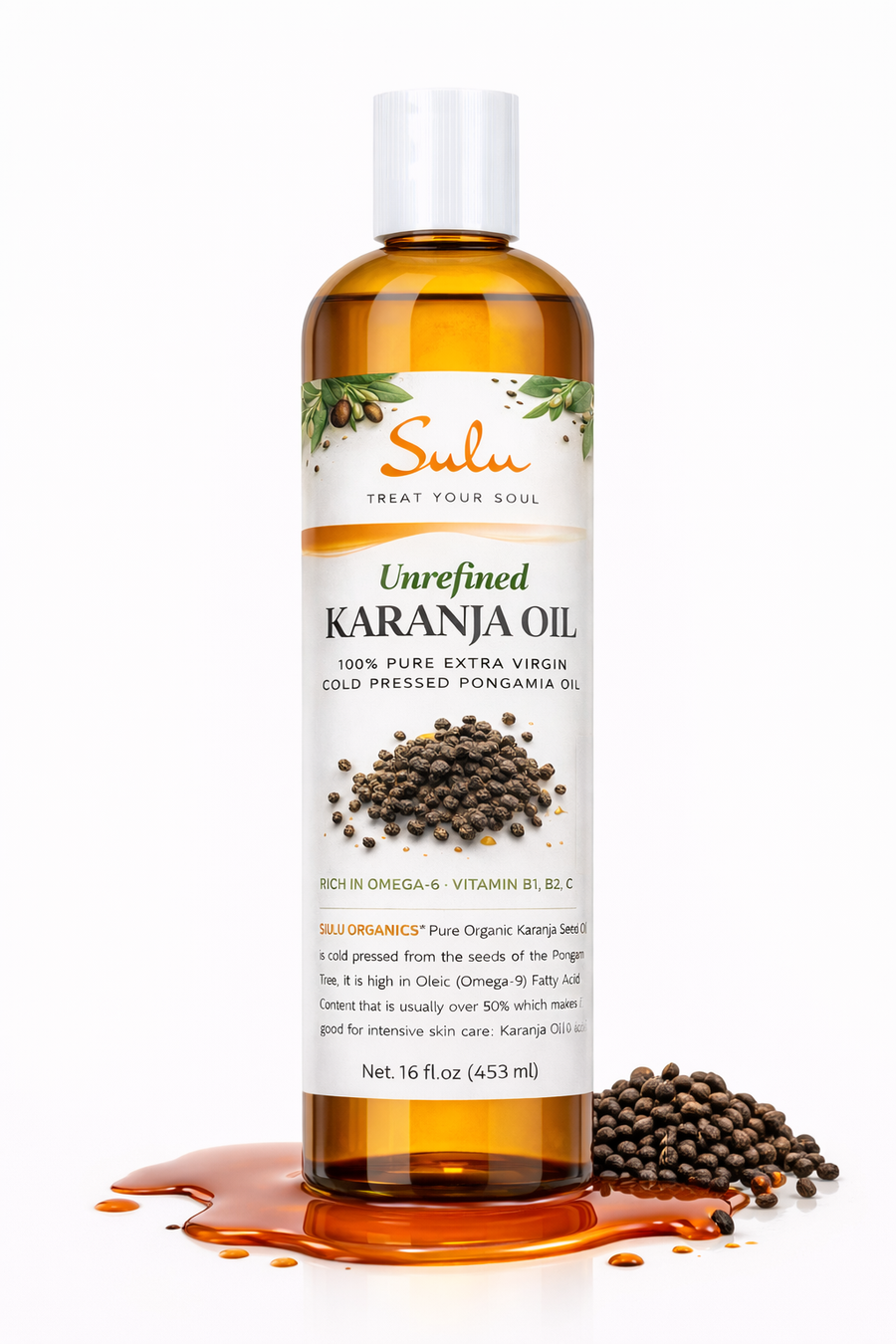 Karanja Oil- Unrefined Cold Pressed Virgin