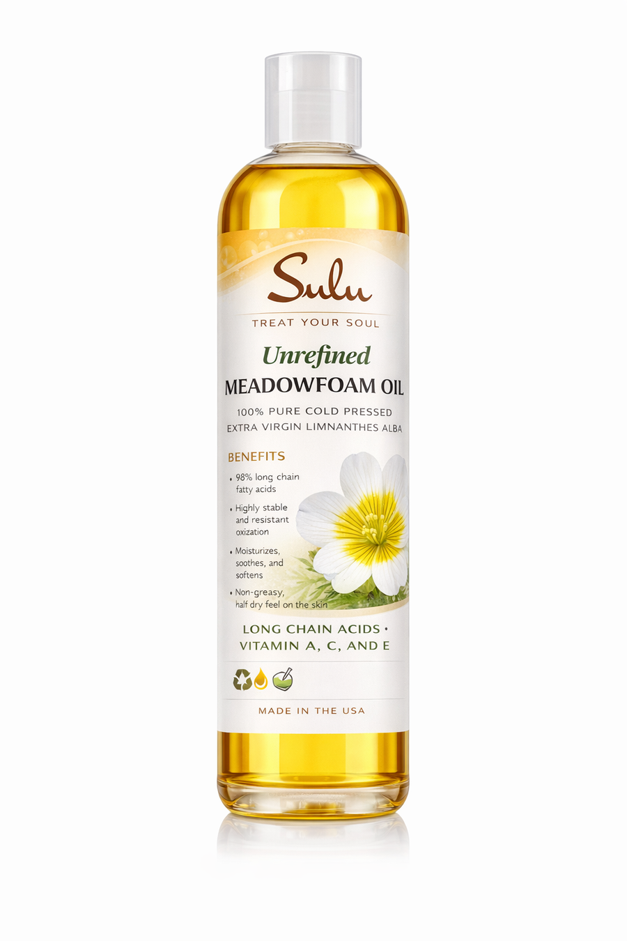 Meadowfoam Oil- Cold Pressed Unrefined