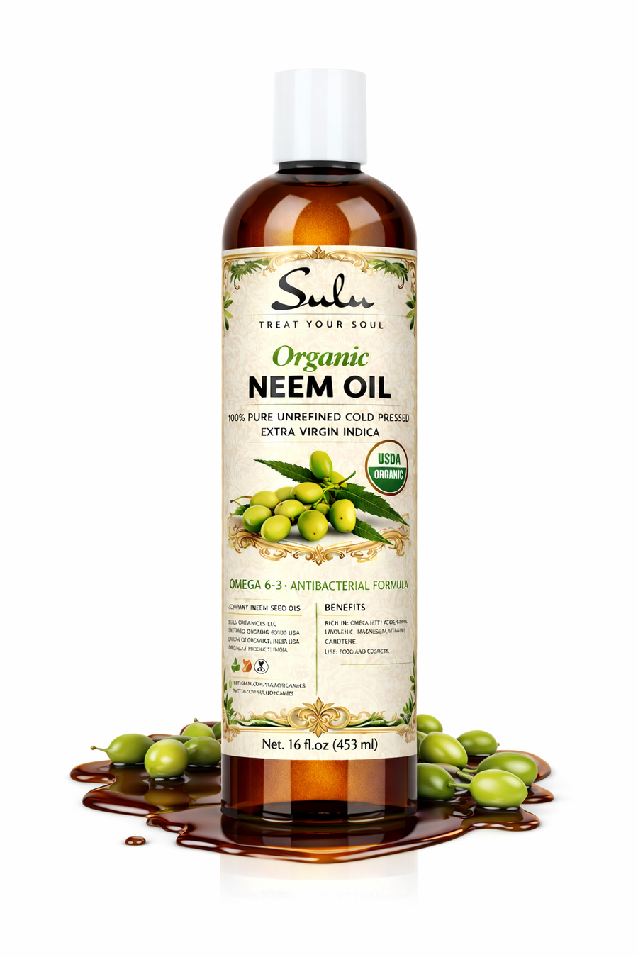 ORGANICS UNREFINED NEEM OIL
