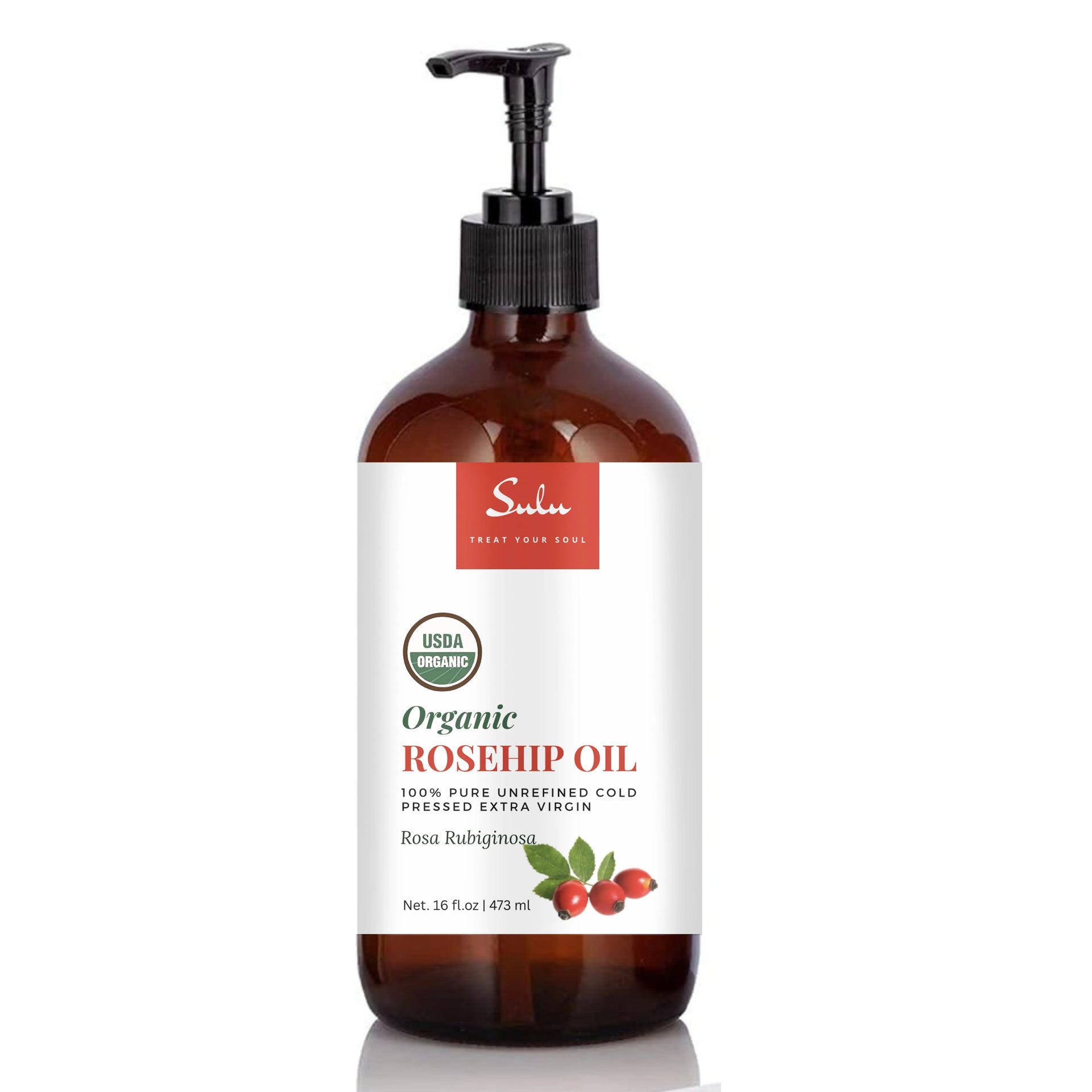 Rosehip Oil-Extra virgin Certified Organic Unrefined Cold Pressed Rosa  Rubignosa