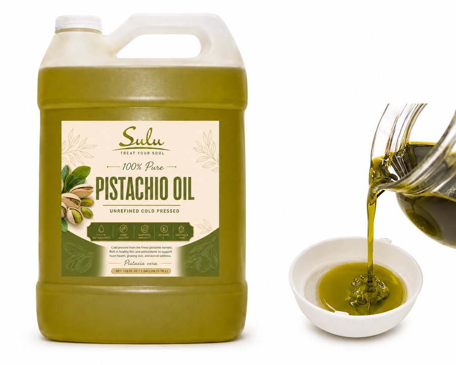 1 Gallon 100% pure  Pistachio oil- Unrefined Cold Pressed Natural
