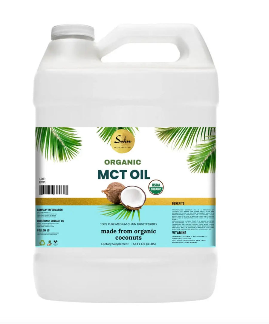 4 lbs Food Grade MCT Coconut Fractionated oil 100% pure