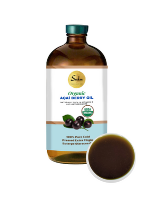 Acai Berry Oil-USDA Organic Cold Pressed Unrefined Virgin