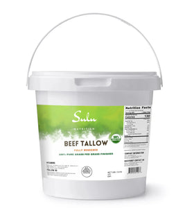 Grass-Fed Beef Tallow – 100% Pure Rendered