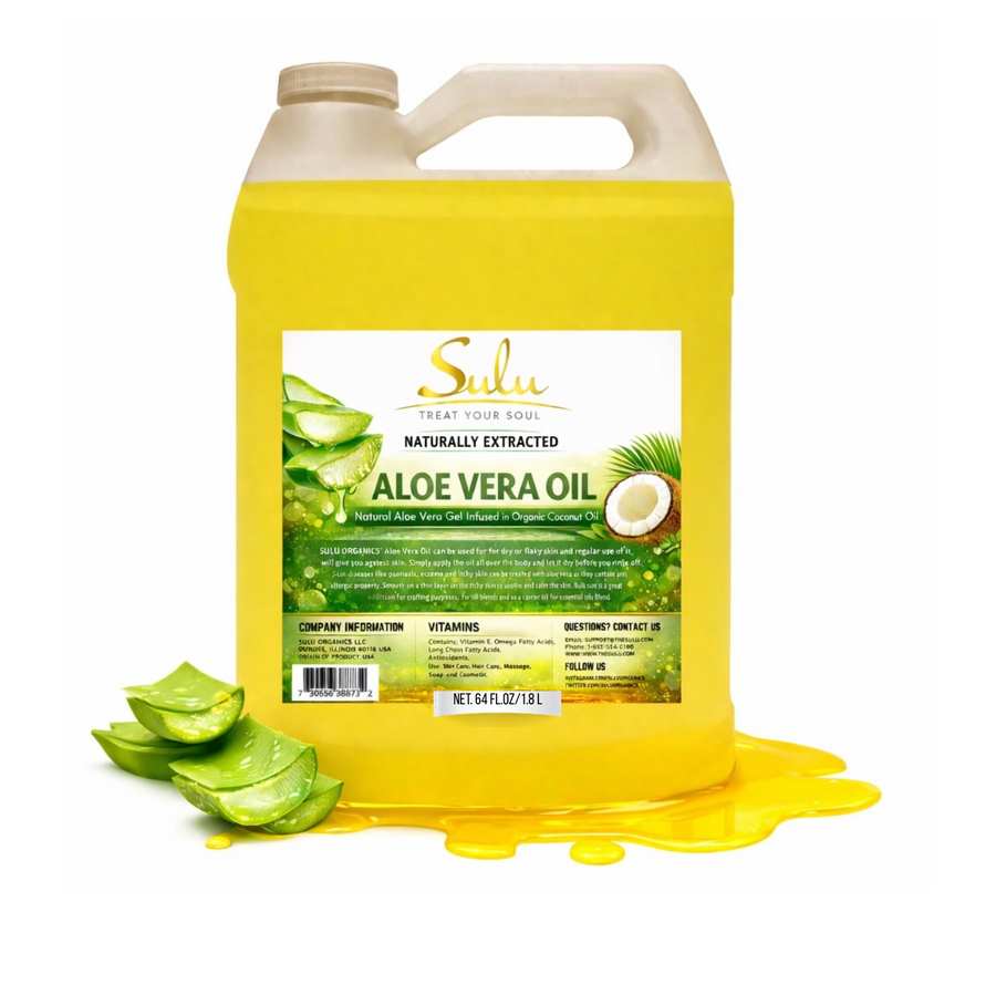 4 lbs 100% Cold Pressed Natural Aloe Vera Oil Unrefined
