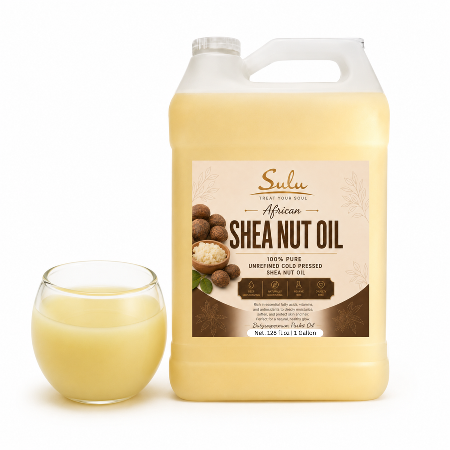 1 Gallon  Unrefined Shea Olien Nut Oil All Natural COLD PRESSED  Premium Quality