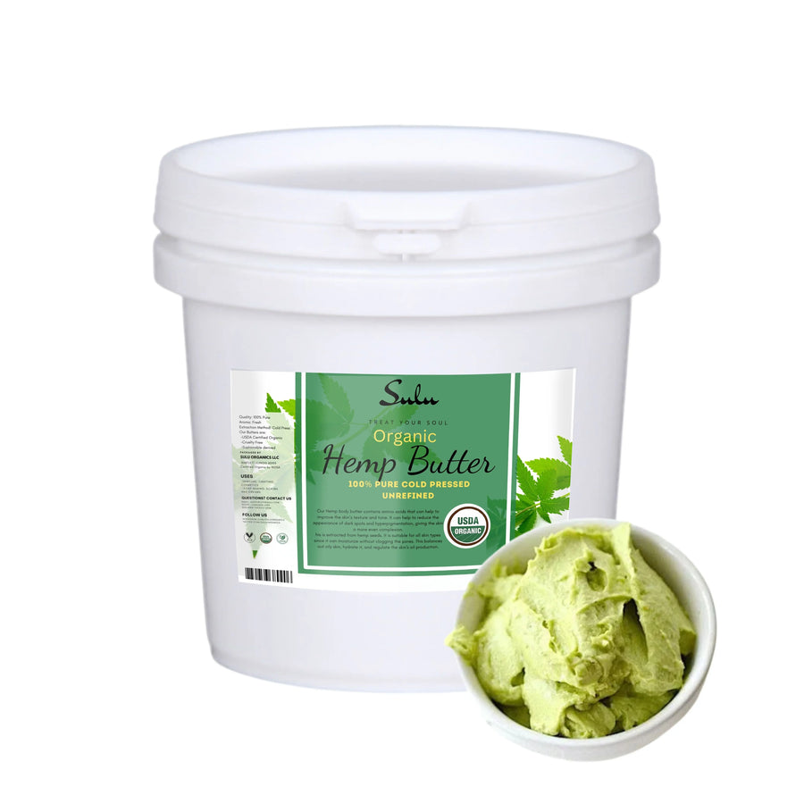 Pure USDA Organic Unrefined Cold Pressed Hemp Seed butter