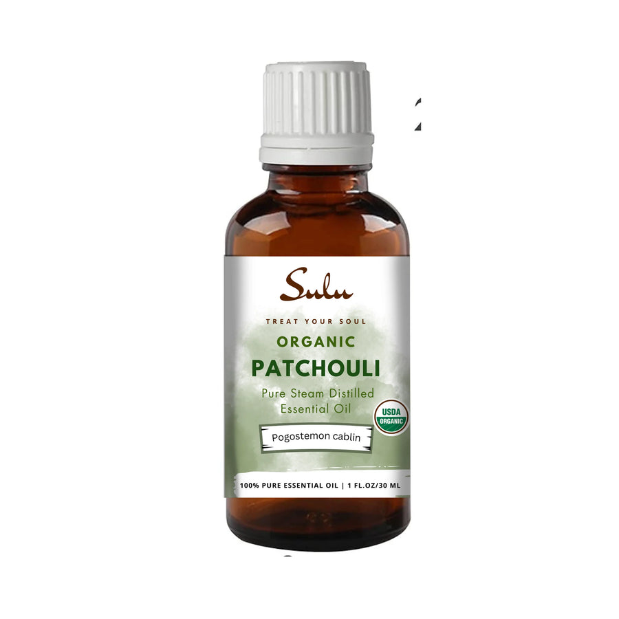 100% Pure and Natural Organic Patchouli Essential Oil