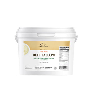 4 LBS Pure  Fully Rendered Beef Tallow