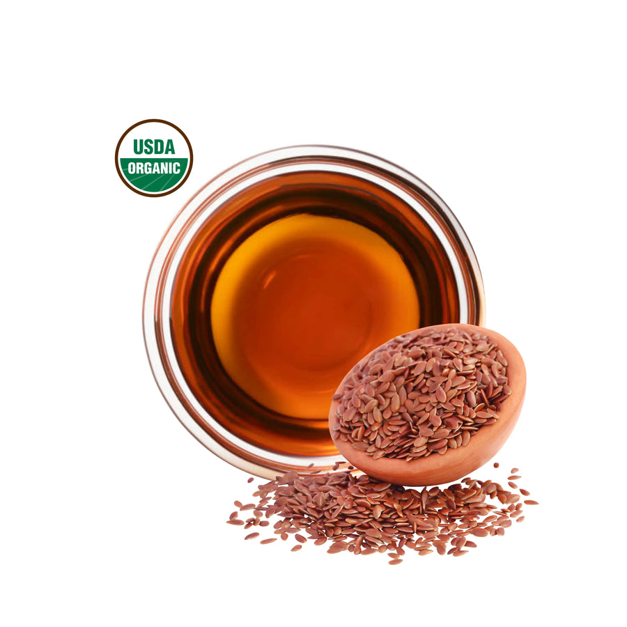 UNREFINED ORGANIC FLAXSEED OIL ALA 50%